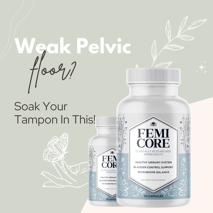 FemiCore supplement — urinary probiotic formula for women's bladder health